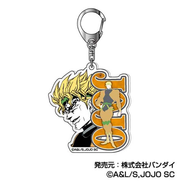 『ジョジョの奇妙な冒険 スターダストクルセイダース』アクリルキーホルダー  彩色影絵 03 DIO